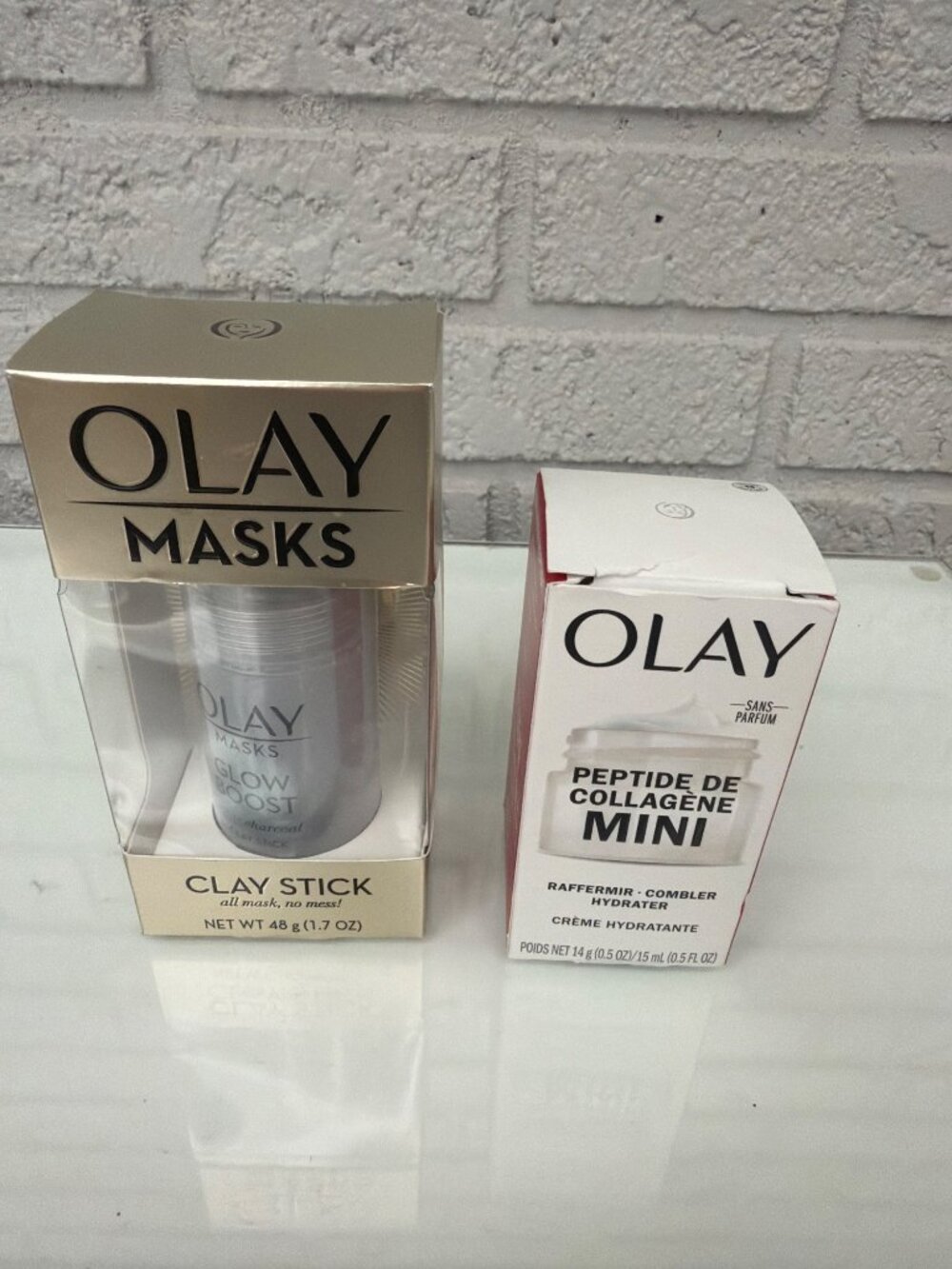 Olay Clay Stick & Collagen Peptide Mini 2 PCS Set